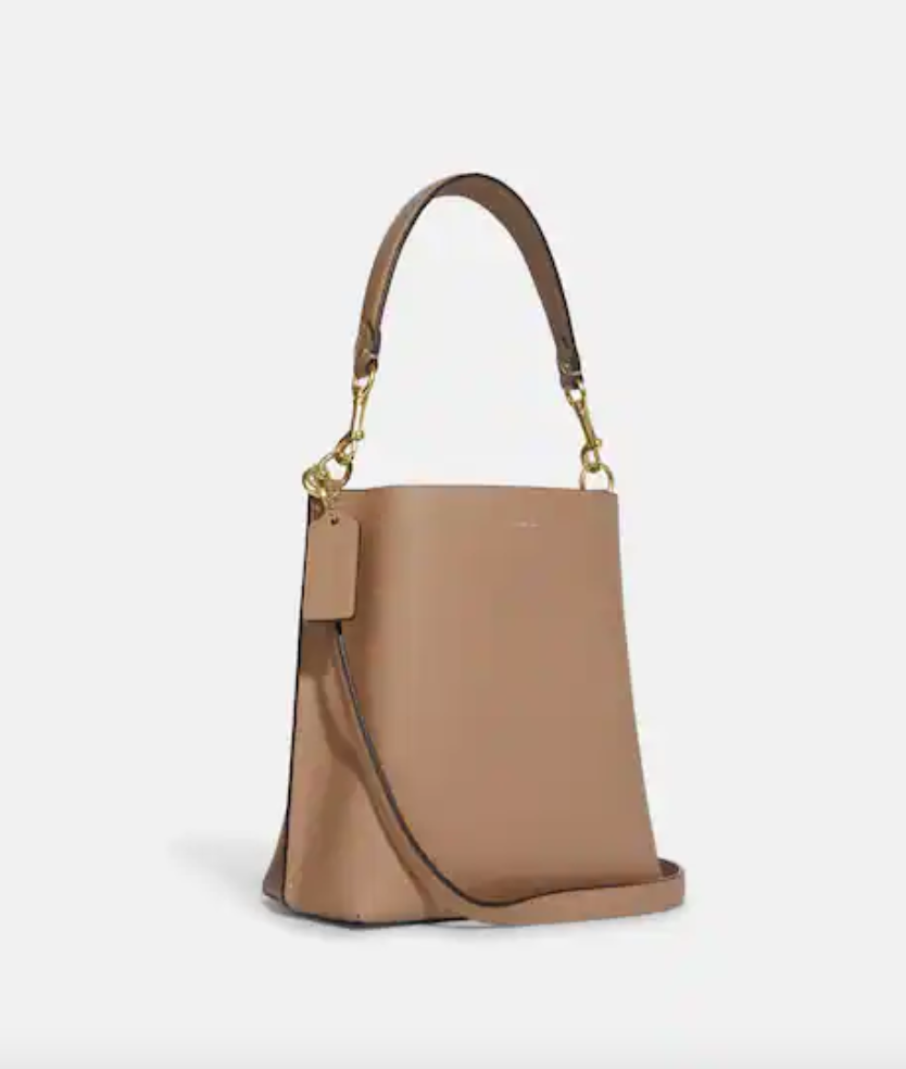 Coach Mollie Bucket Bag 22 In Taupe
