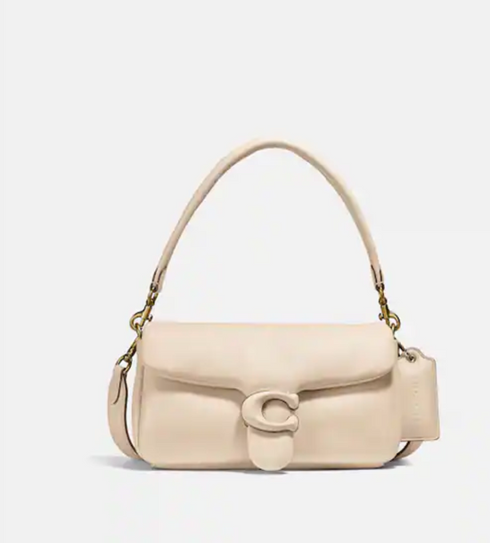 SAS YES SPECIAL ITEM (PRE-ORDER) Coach Pillow Tabby Shoulder Bag 26 In Ivory (Pre-Order)