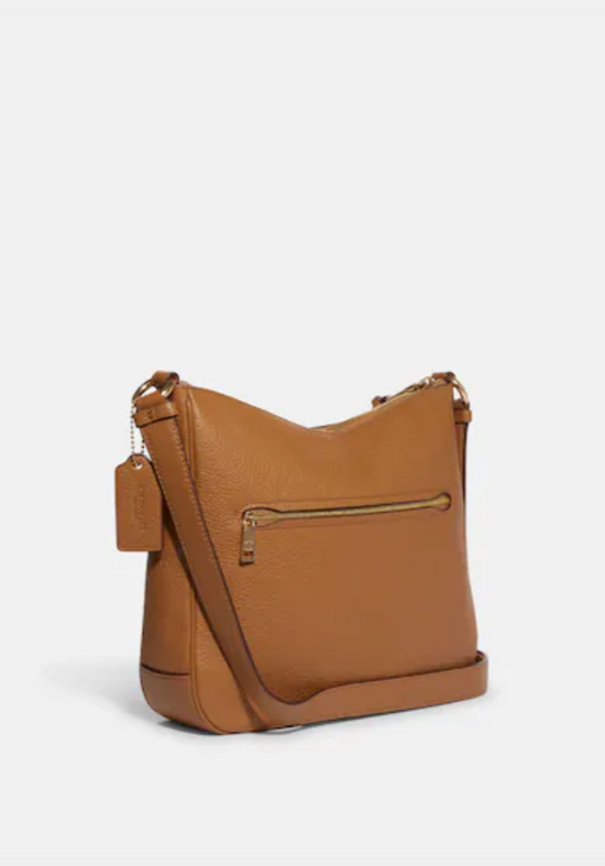 Coach Ellie File Bag In Light Saddle (Pre-Order)