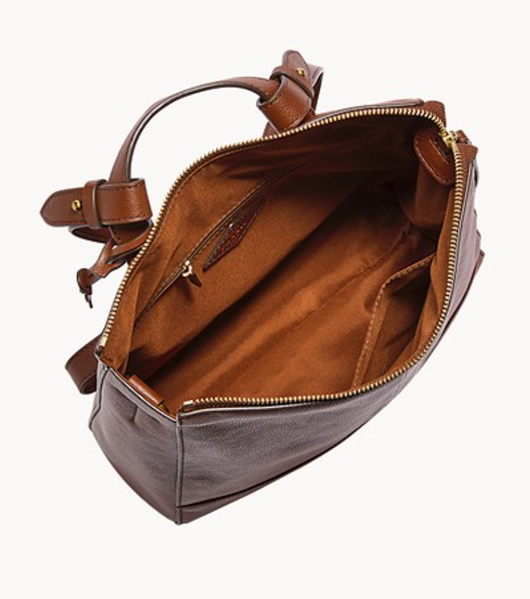 Fossil Elina Convertible Small Backpack In Brown (Pre-Order)