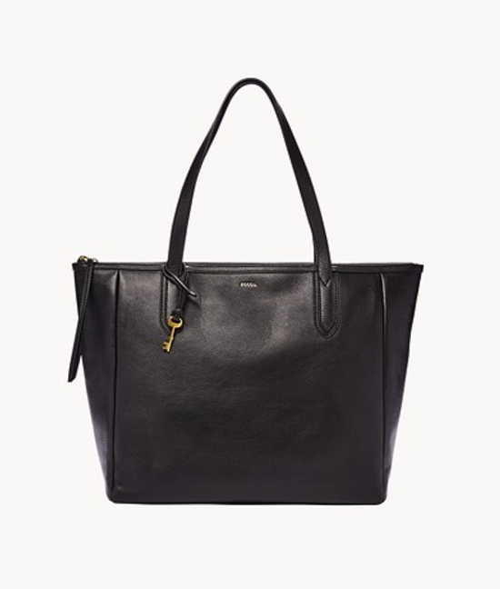 Fossil Sydney Large Tote In Black (Pre-Order)