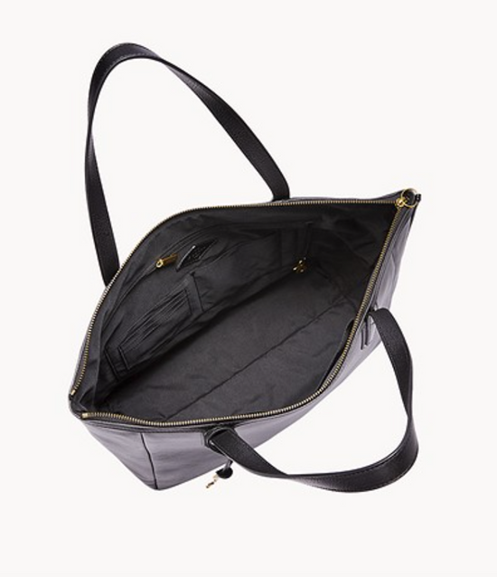 Fossil Sydney Large Tote In Black (Pre-Order)