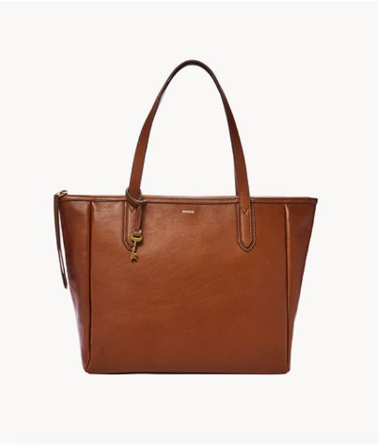 Fossil Sydney Tote In Medium Brown (Pre-Order)