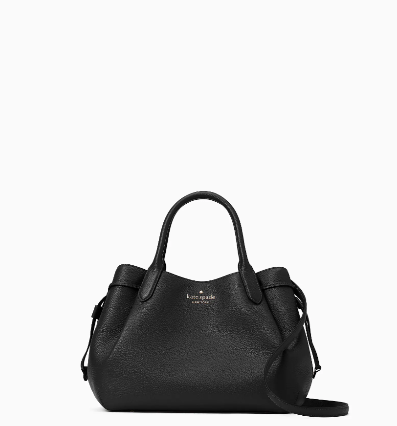 Kate Spade Dumpling Large Satchel In Black (Pre-Order)