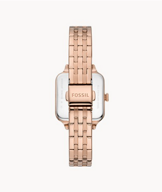 Load image into Gallery viewer, Fossil Women Colleen Three-Hand Rose Gold-Tone Stainless Steel Watch BQ3831
