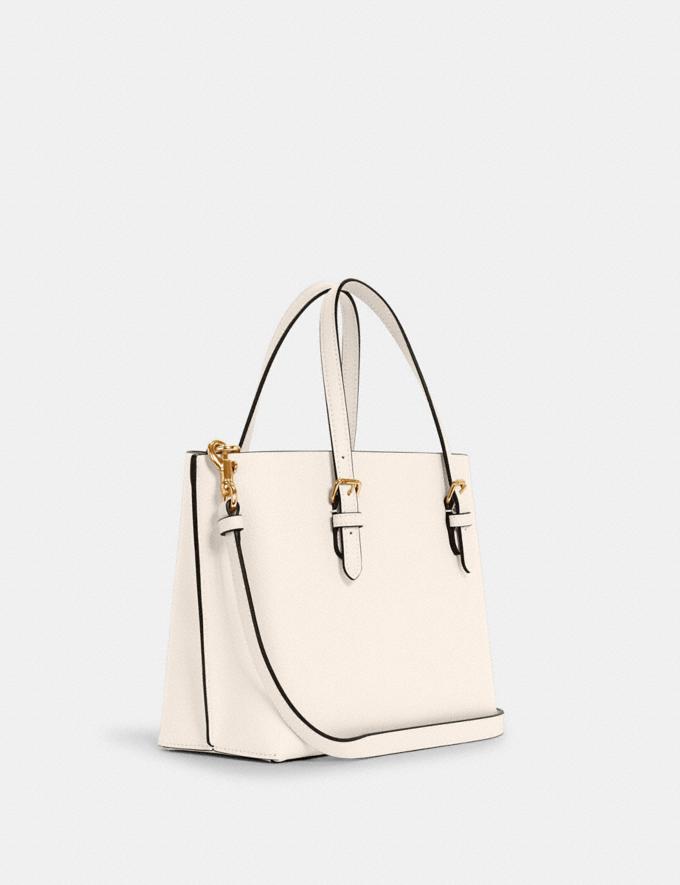 Load image into Gallery viewer, Coach Mollie Tote 25 In Leather Chalk (Pre-order)
