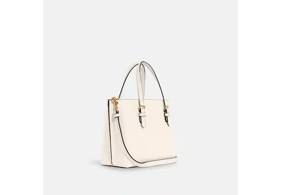 Load image into Gallery viewer, Coach Mollie Tote 25 In Chalk Light Saddle (Pre-order)
