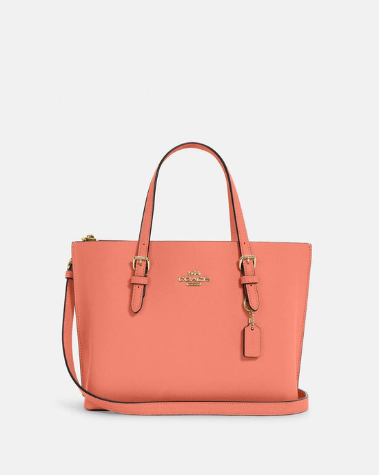 Load image into Gallery viewer, Coach Mollie Tote 25 In Light Coral
